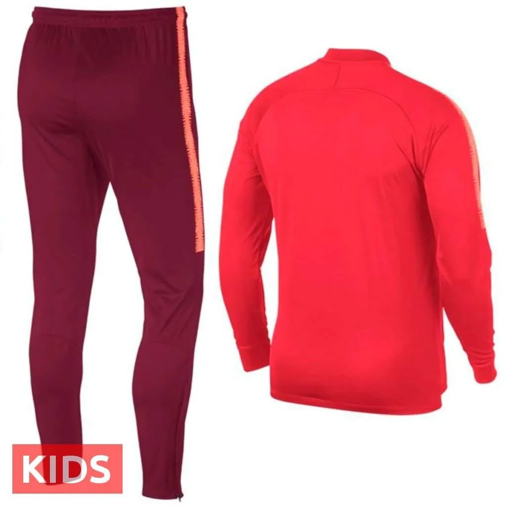 Kids - FC Barcelona UCL presentation soccer tracksuit 2018/19 - Nike