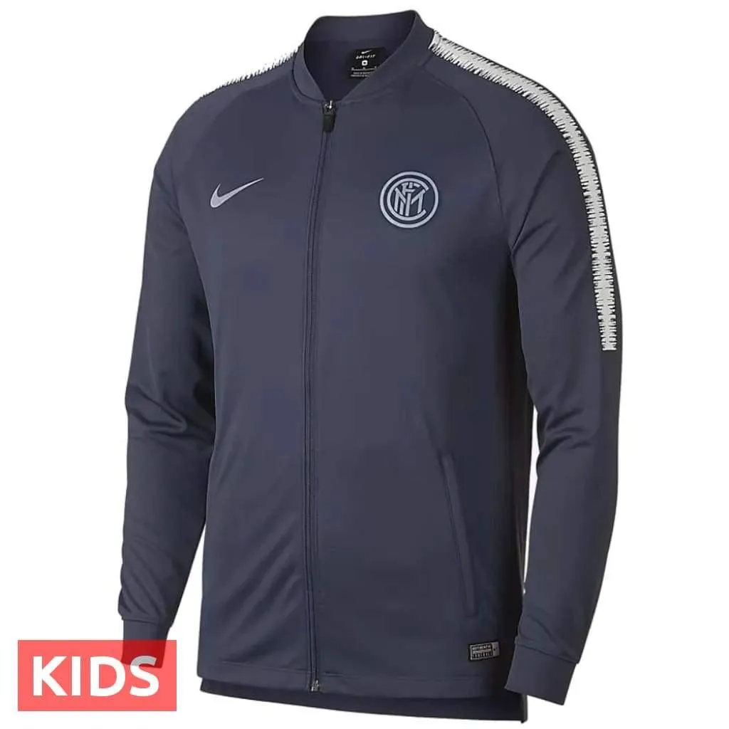 Kids - Inter Milan UCL presentation soccer tracksuit 2018/19 - Nike
