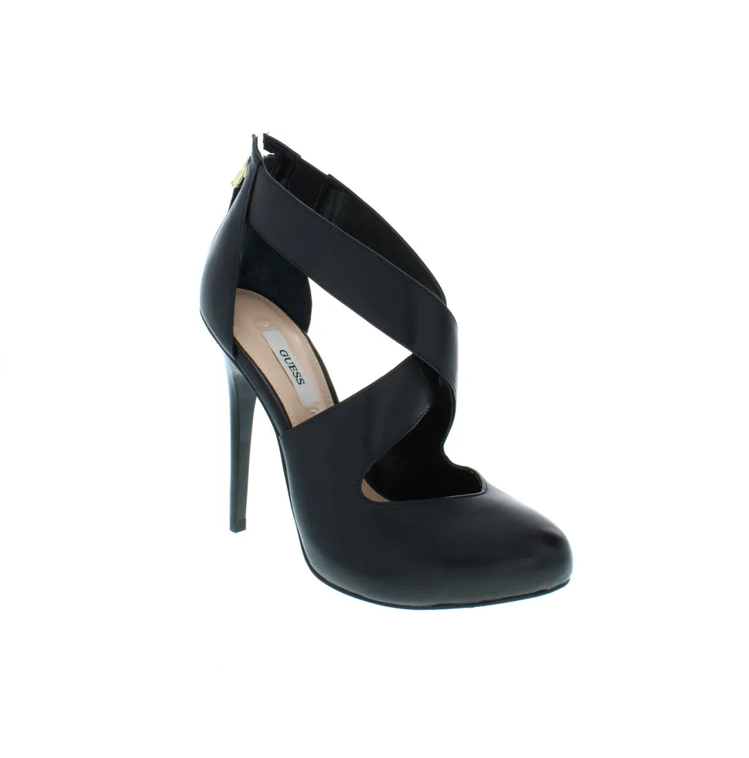 LA STILETTO X STRAP ARCH BACK ZIP
