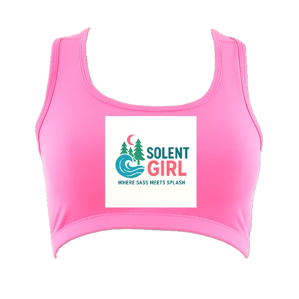 Ladies cool sports crop top
