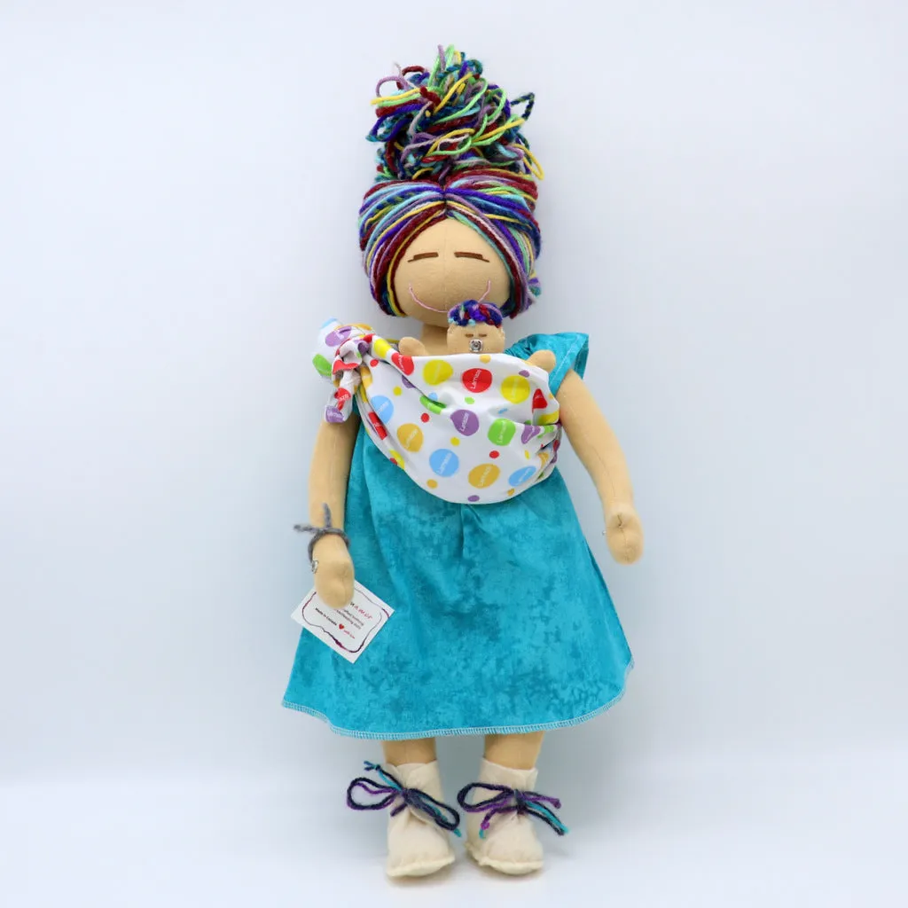 LAMAZE BIRTH AND BREASTFEEDING or VBAC DOLL