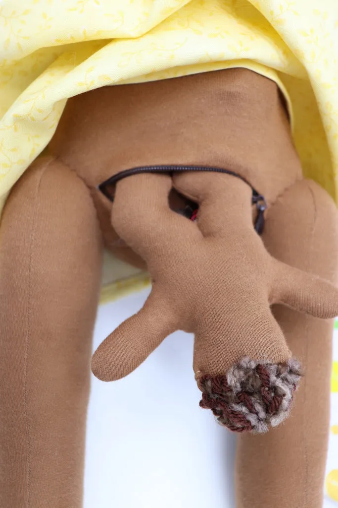 LAMAZE BIRTH AND BREASTFEEDING or VBAC DOLL
