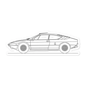 Lamborghini Uracco Outline Sticker