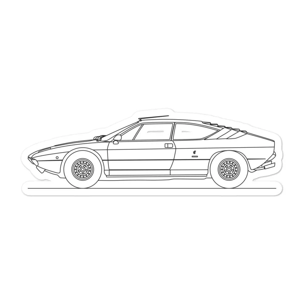 Lamborghini Uracco Outline Sticker