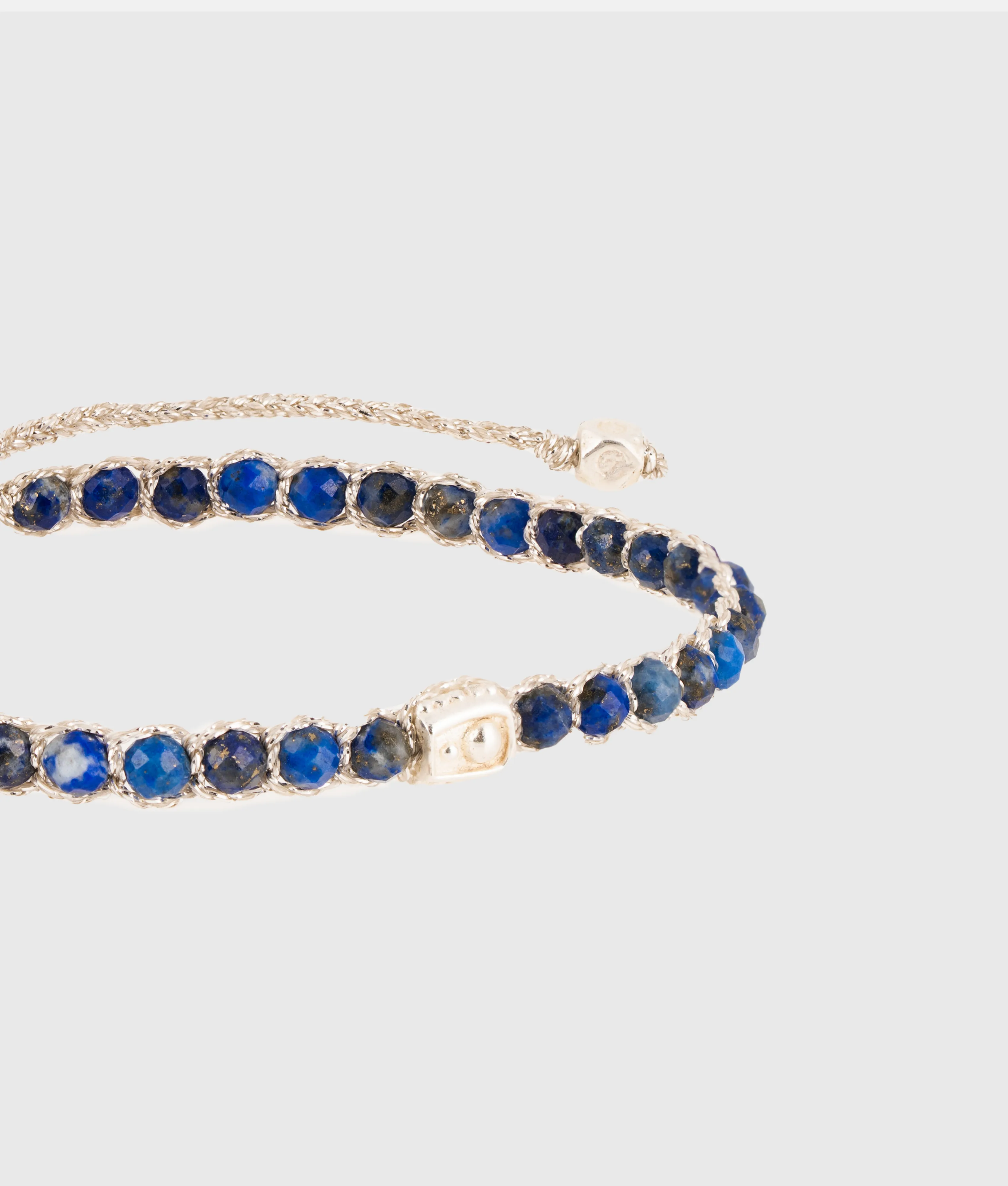 Lapis Lazuli Bracelet | Silver