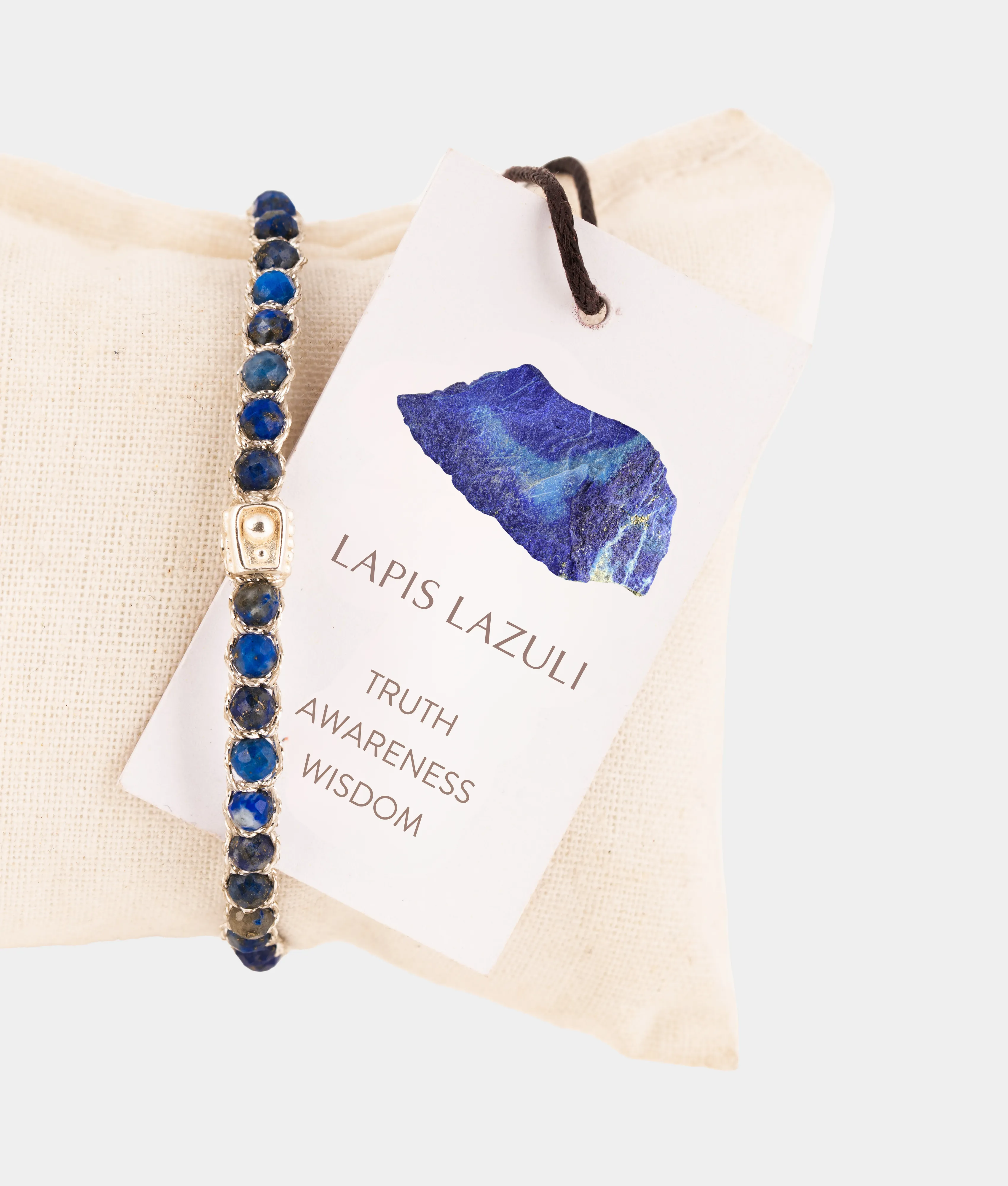 Lapis Lazuli Bracelet | Silver