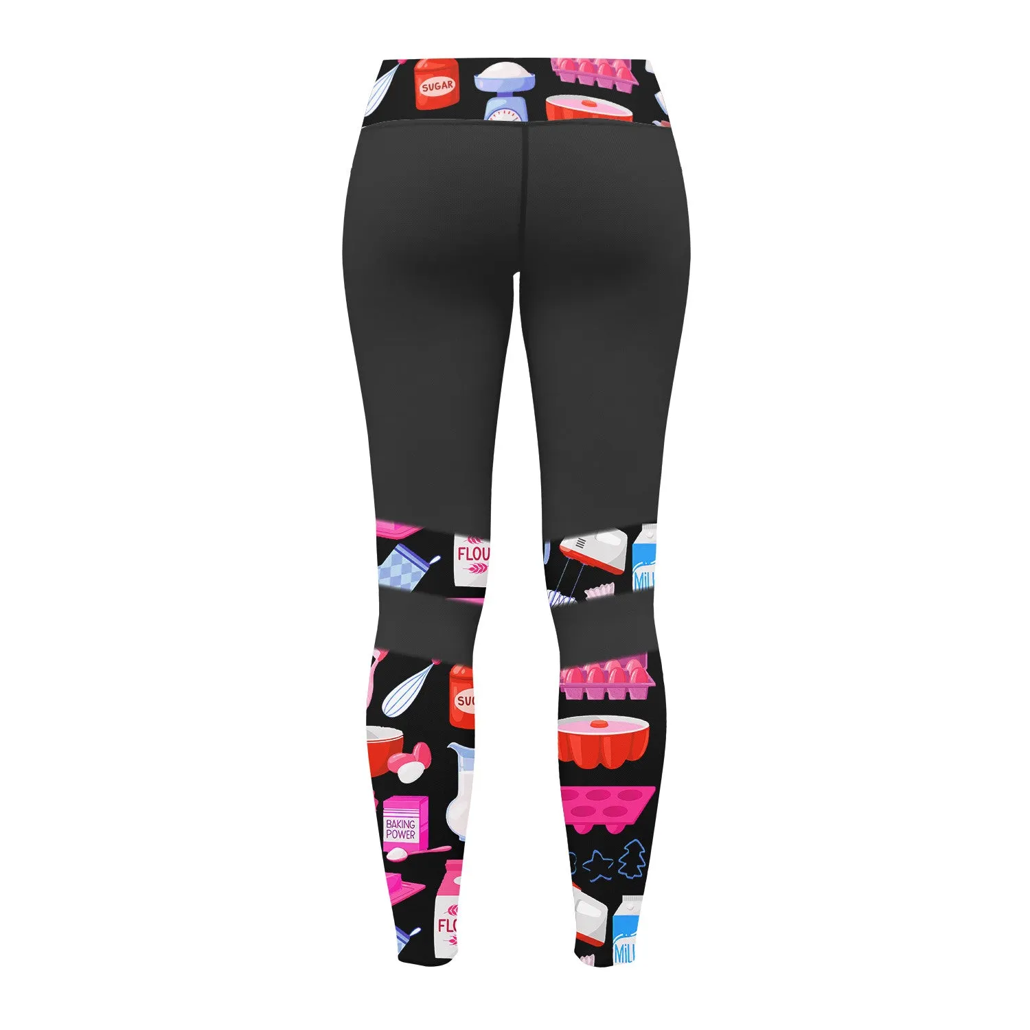 Latest Baker Legging Baking Tools Pattern Legging Cake Lover 6