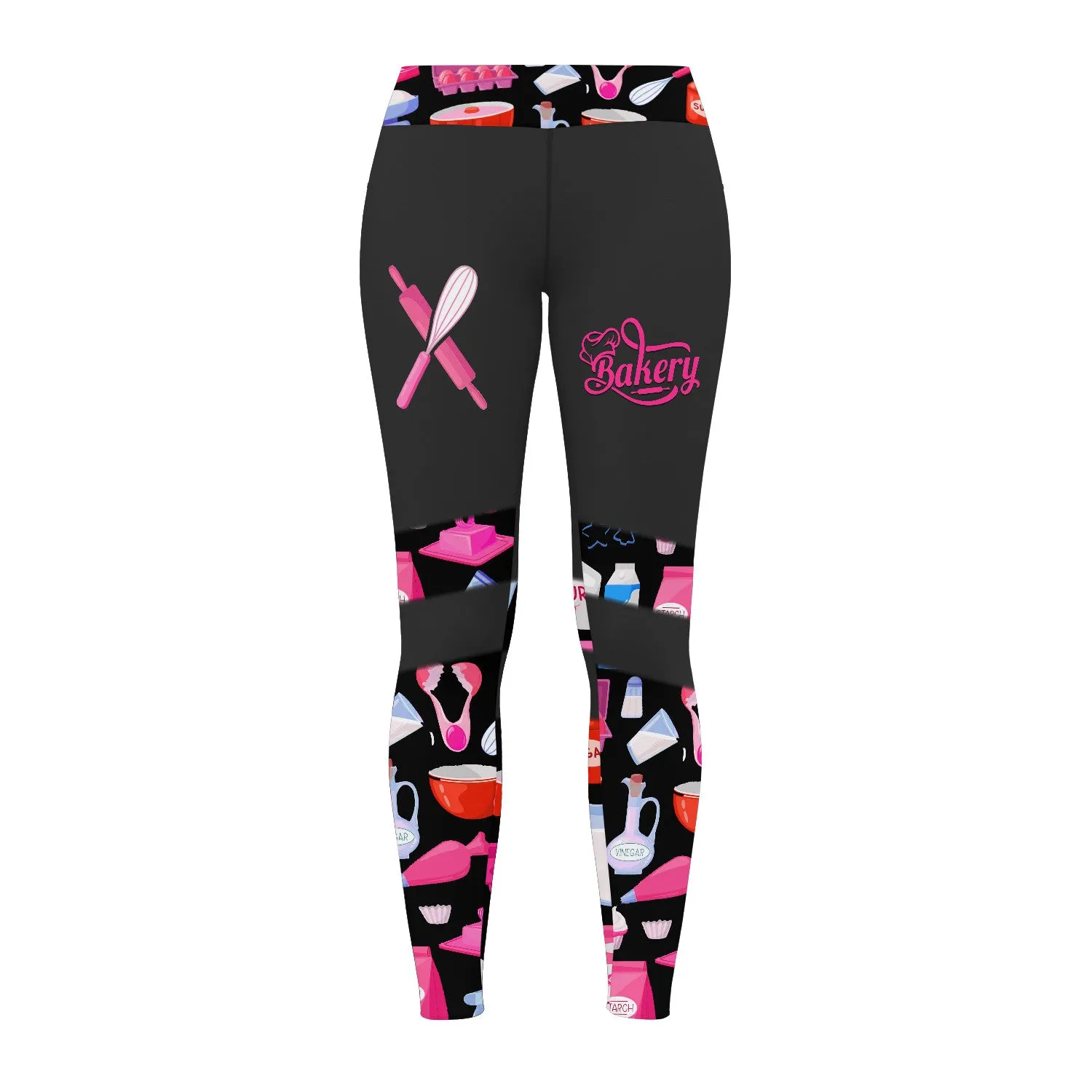 Latest Baker Legging Baking Tools Pattern Legging Cake Lover 6