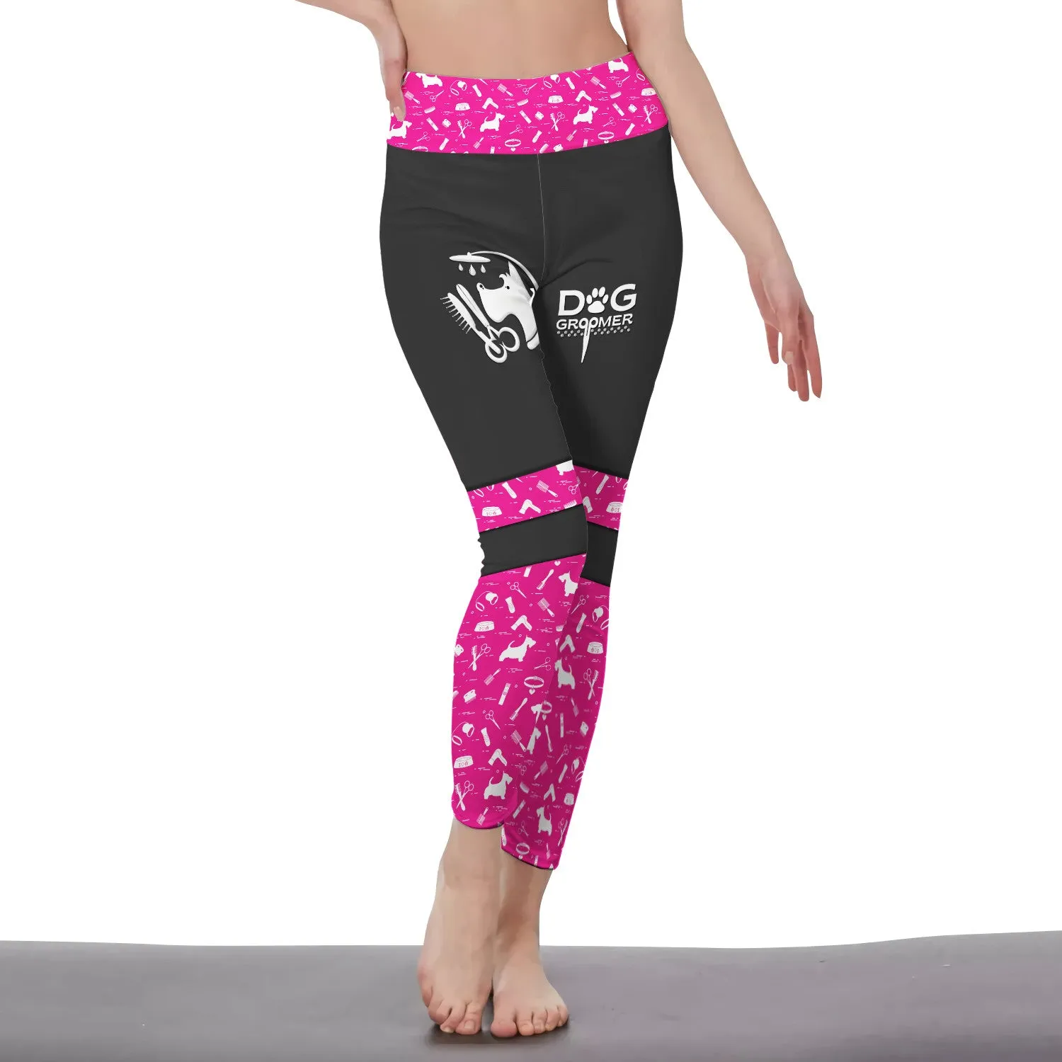 Latest Dog Groomer Legging Pet Grooming Apparel Gift For Women