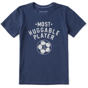 Life is Good Kids Most Huggable Player Crusher Tee