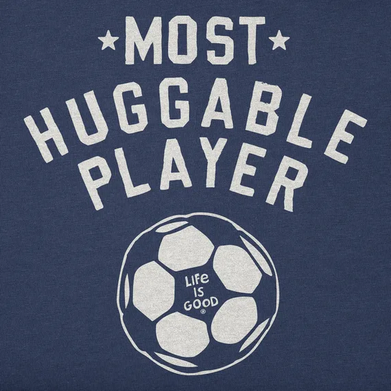 Life is Good Kids Most Huggable Player Crusher Tee