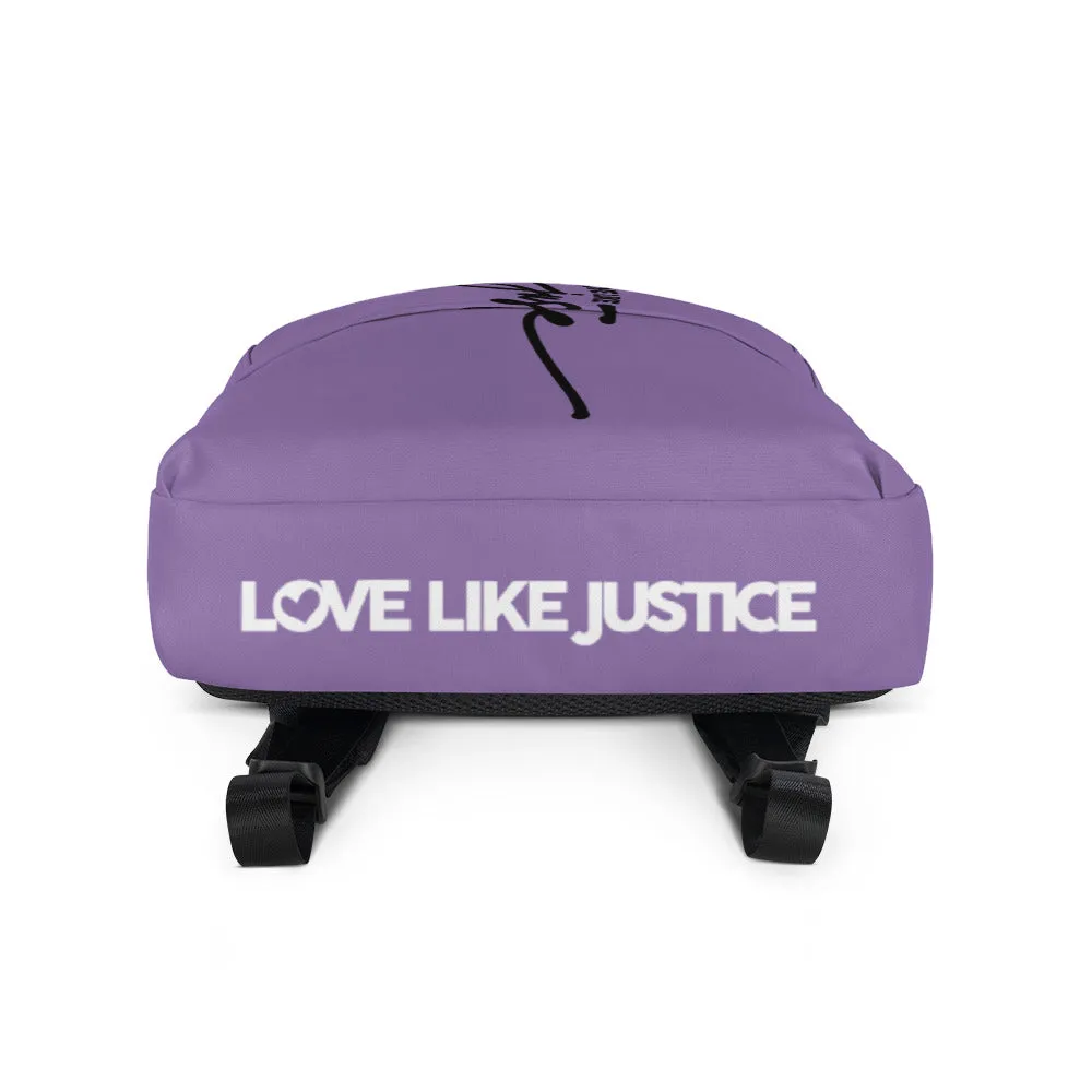 LLJ Daisy Light Purple Backpack