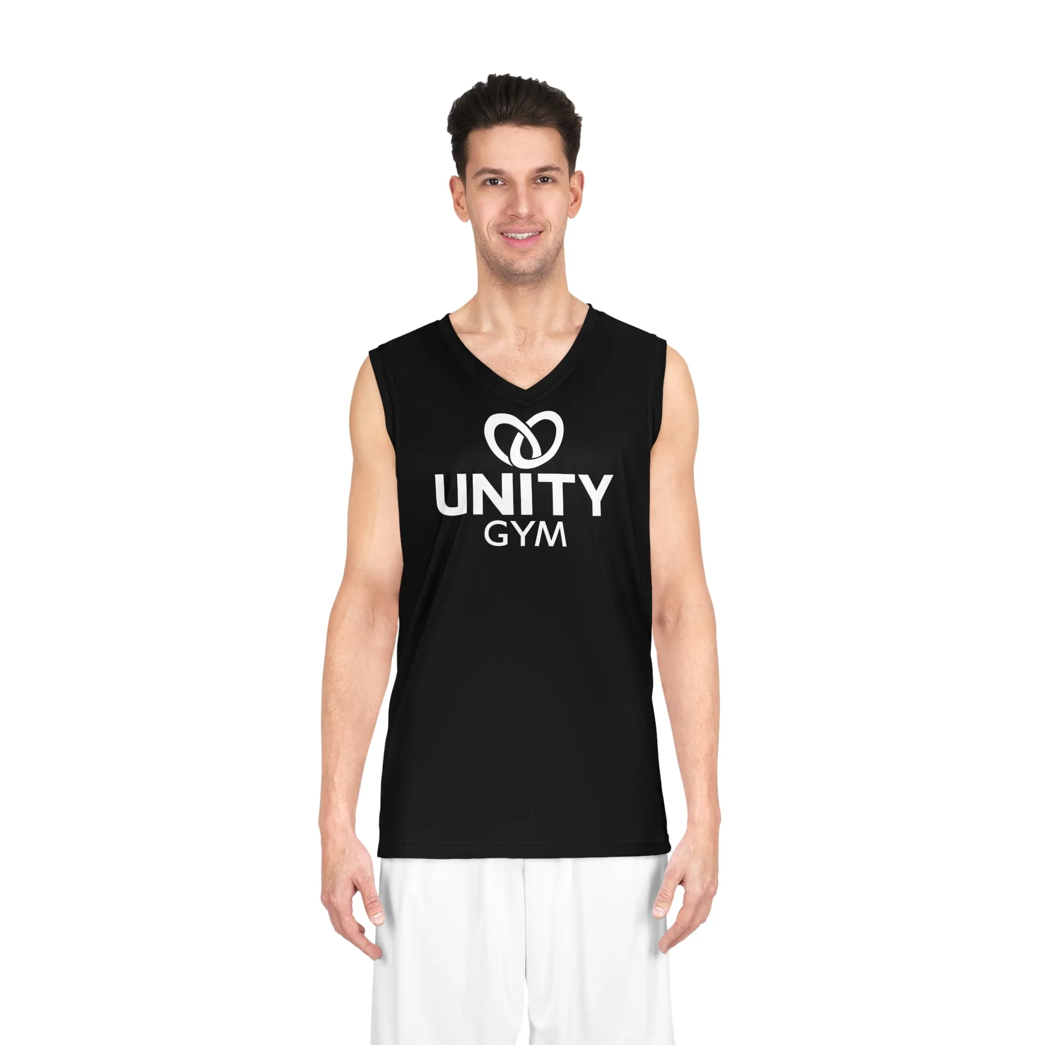 Logo Basketball Jersey - Black