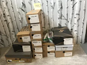 LOT 145-NEW ADULT SHOES LOT 15 BOX LOT! GREAT FOR RE-SALE OR TO KEEP!