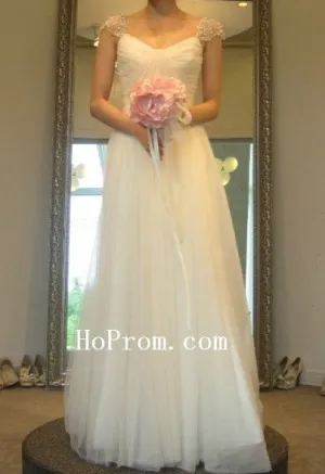 Lovely White Prom Dresses,A-Line Prom Dress,Evening Dresses