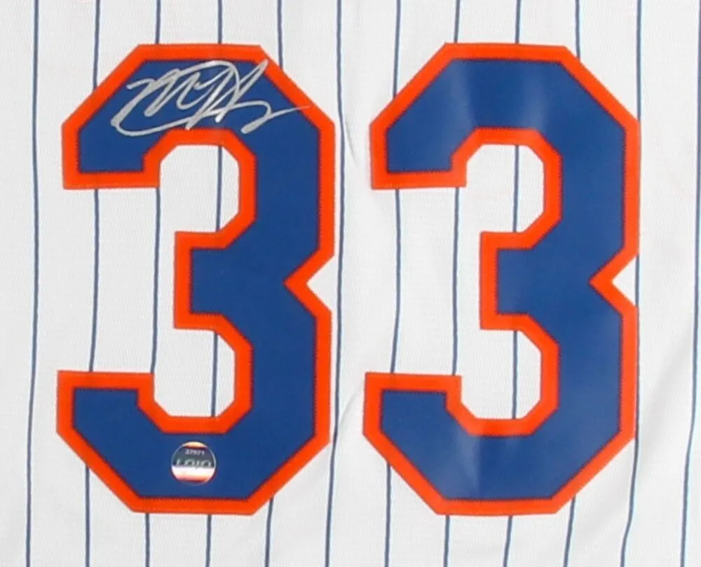 Matt Harvey Signed Mets Authentic Majestic Jersey ( LOJO COA ) Former N Y Ace