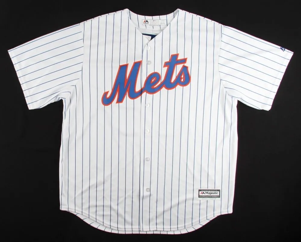 Matt Harvey Signed Mets Authentic Majestic Jersey ( LOJO COA ) Former N Y Ace