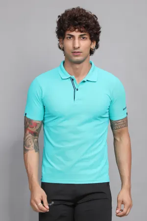 MAX Polo, Sea Green T Shirt