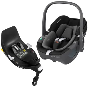 Maxi-Cosi Pebble 360 & Family Fix 360 Base Bundle Essential Black