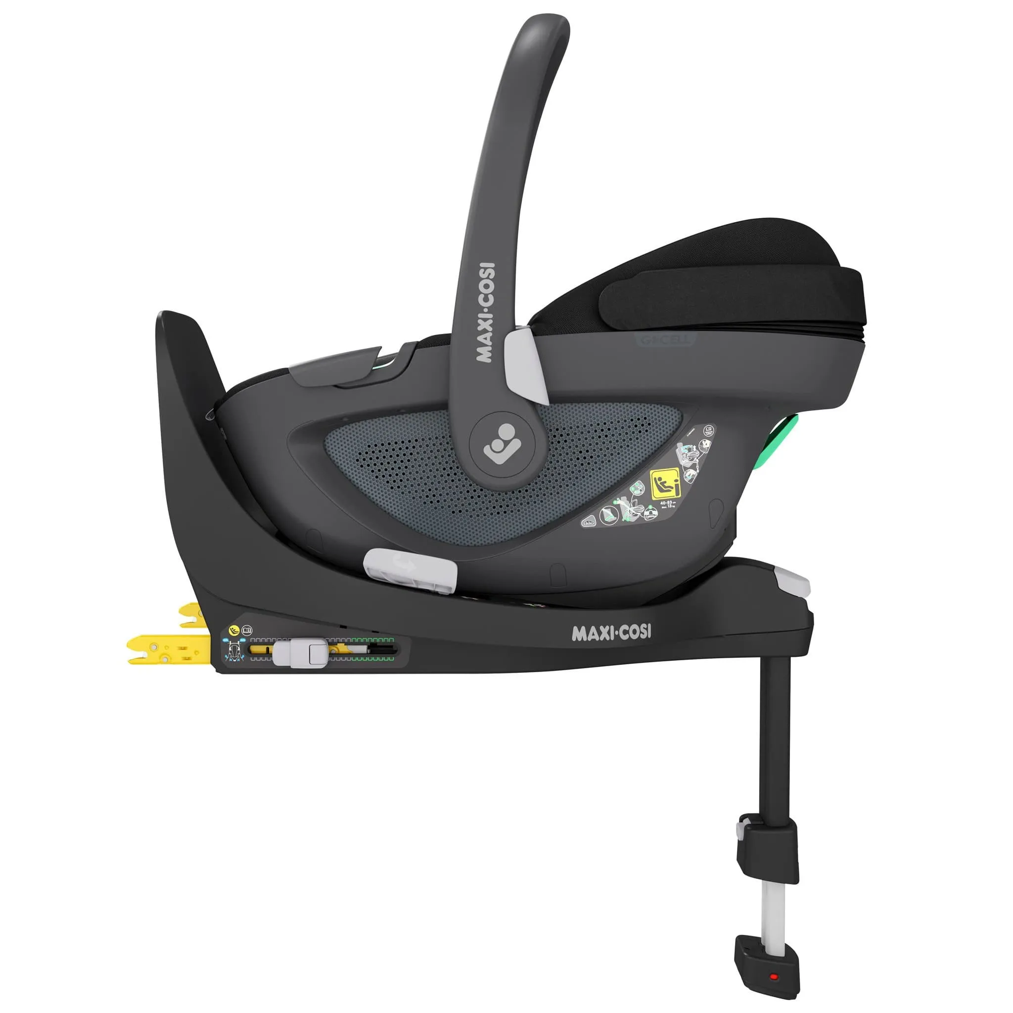 Maxi-Cosi Pebble 360 & Family Fix 360 Base Bundle Essential Black