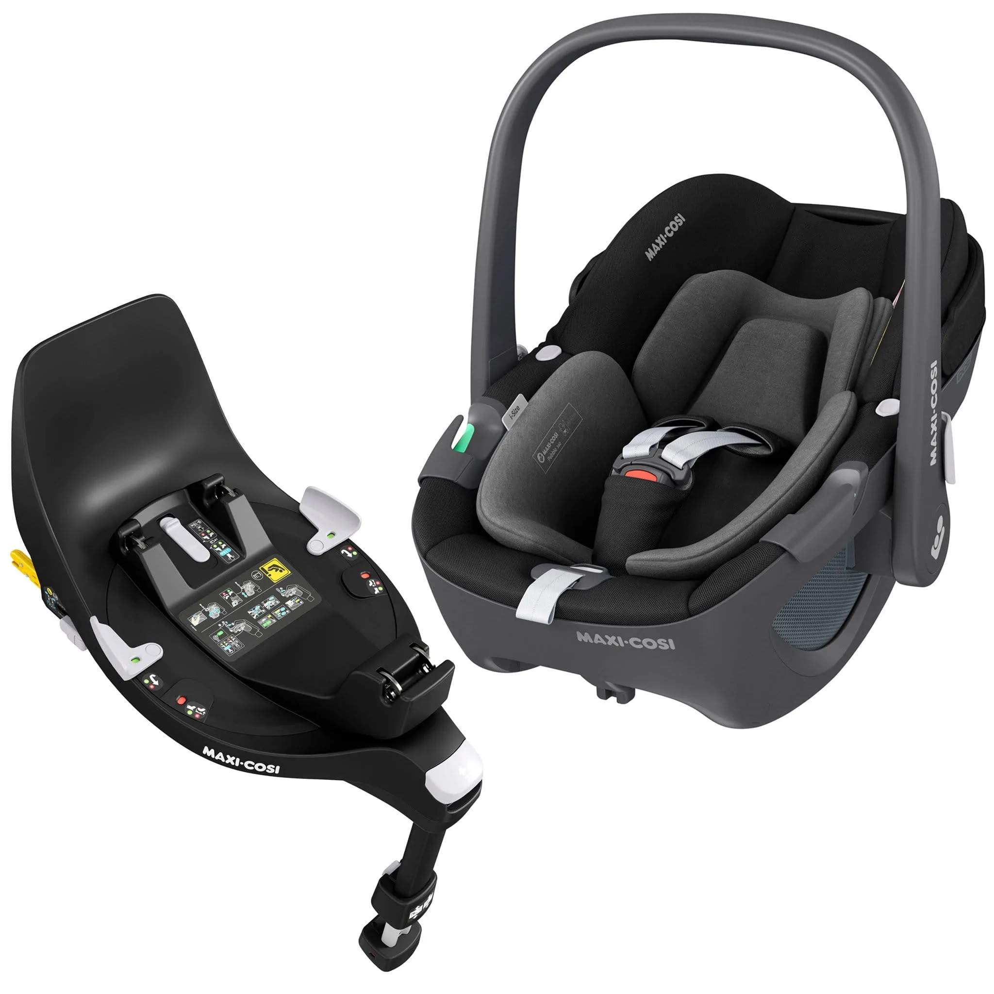 Maxi-Cosi Pebble 360 & Family Fix 360 Base Bundle Essential Black