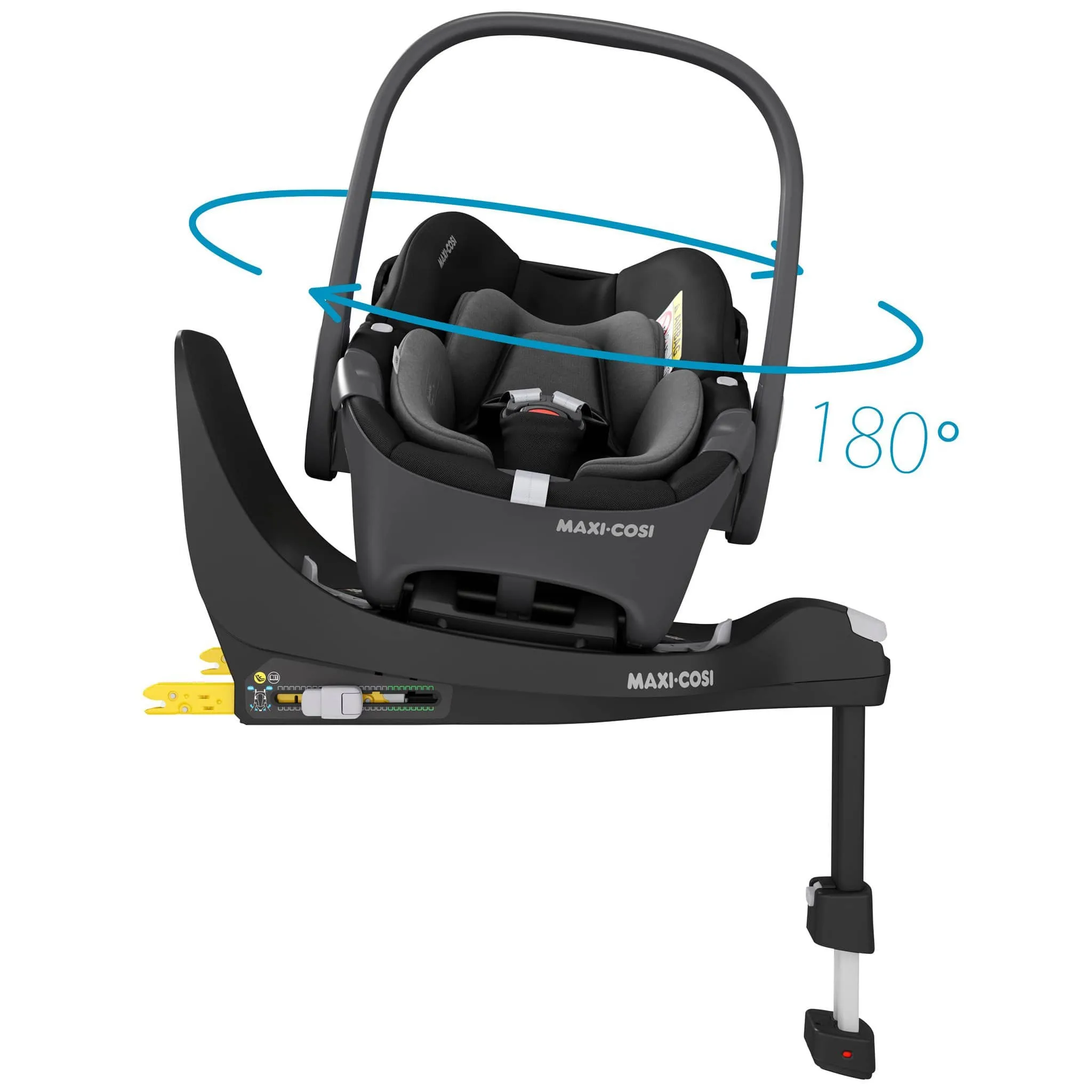 Maxi-Cosi Pebble 360 & Family Fix 360 Base Bundle Essential Black