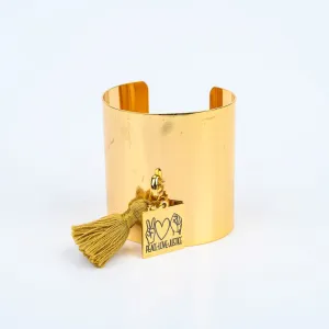ME™ Word. Peace Love Justice Cuff