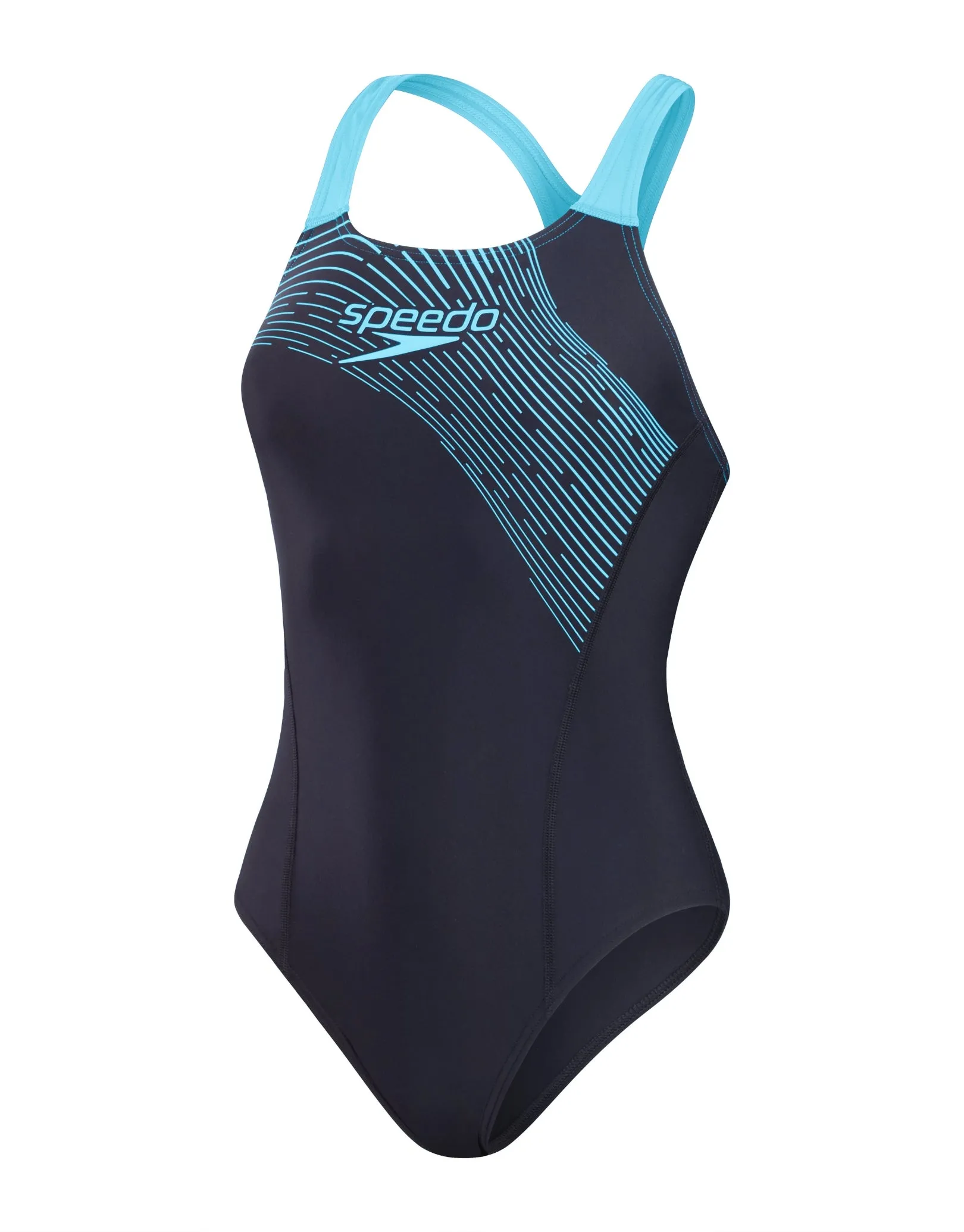 Medley Logo Medalist Swimsuit - Navy/Blue