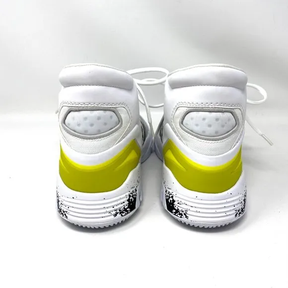 💖MEGA SALE💖Converse Men's 169512C G4   White Black Lemon Venom Mesh Leather