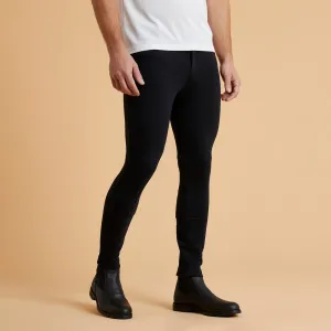 Men 100 Horse Riding Jodhpurs - Black