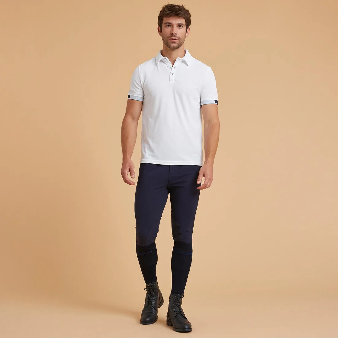 Men's Horse Riding Polo Shirt