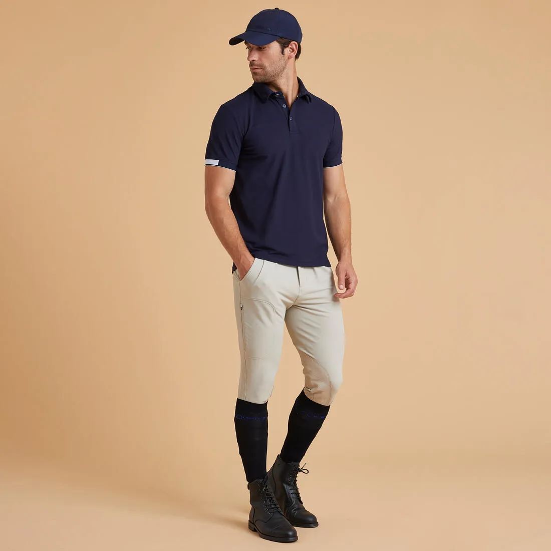 Men's Horse Riding Polo Shirt