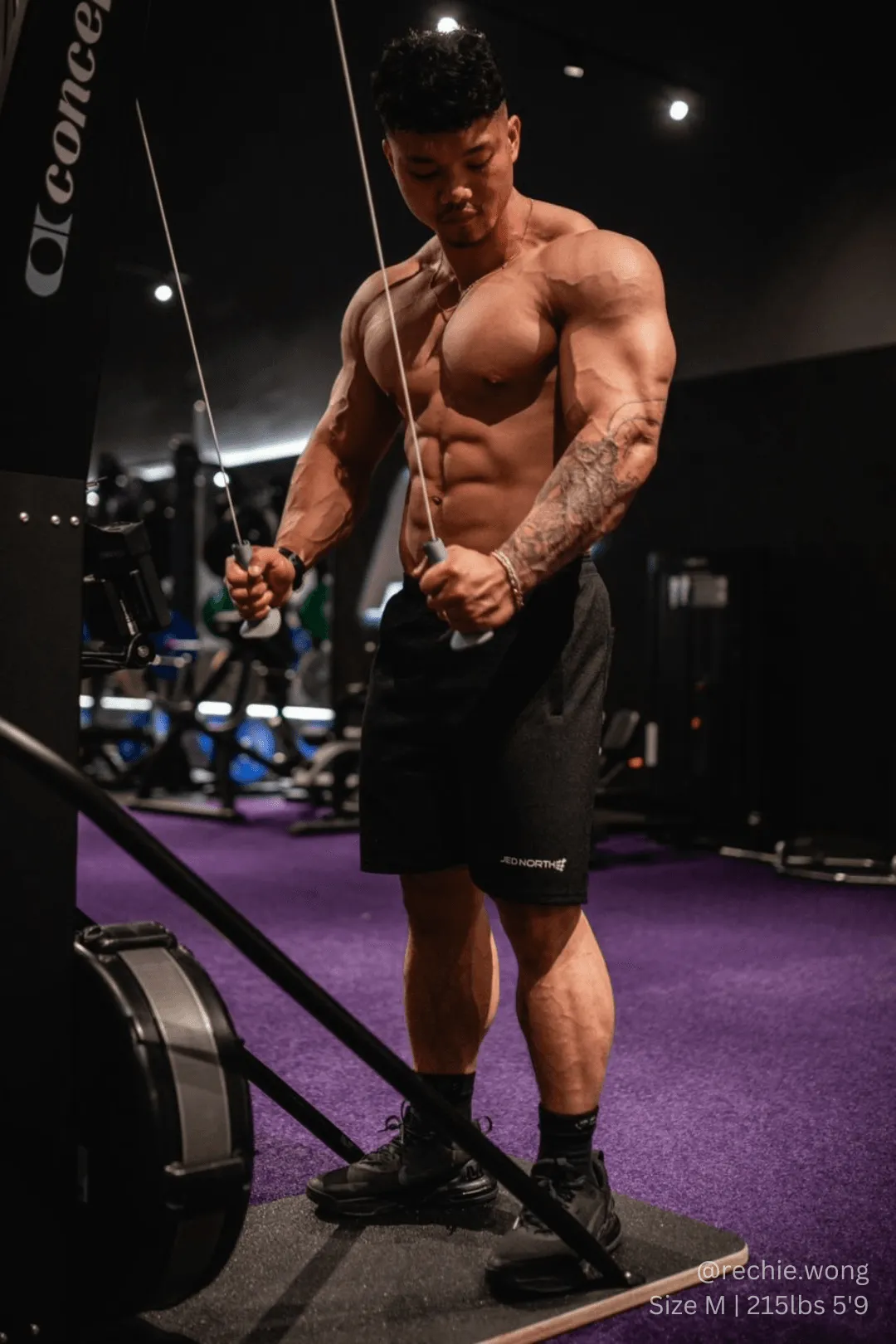 Men's Pro Mesh Shorts 8" - Black