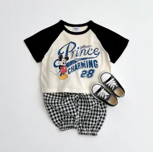 Mickey Prince Charming Raglan Tee