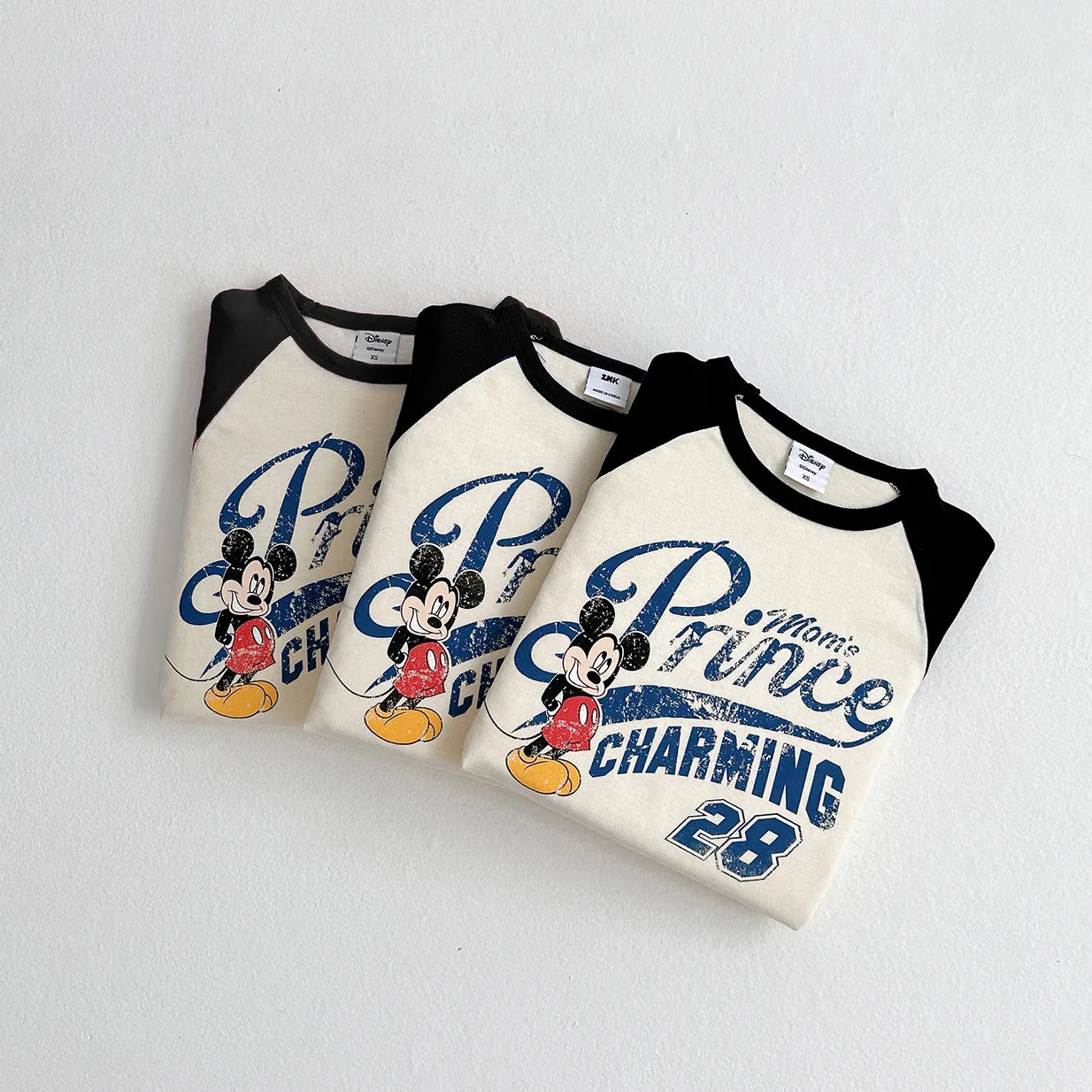 Mickey Prince Charming Raglan Tee