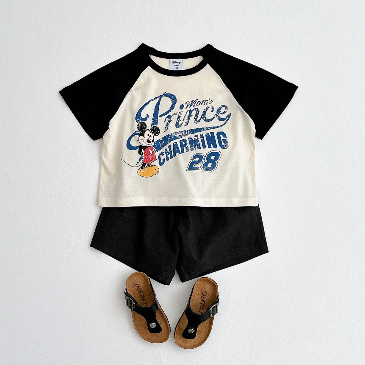 Mickey Prince Charming Raglan Tee