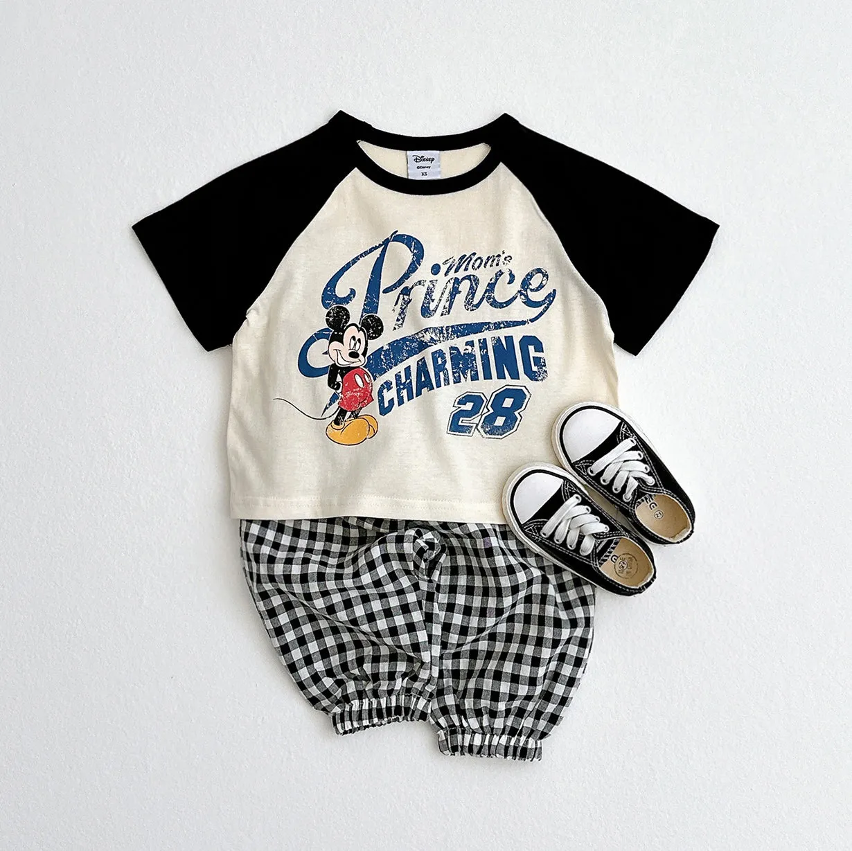 Mickey Prince Charming Raglan Tee