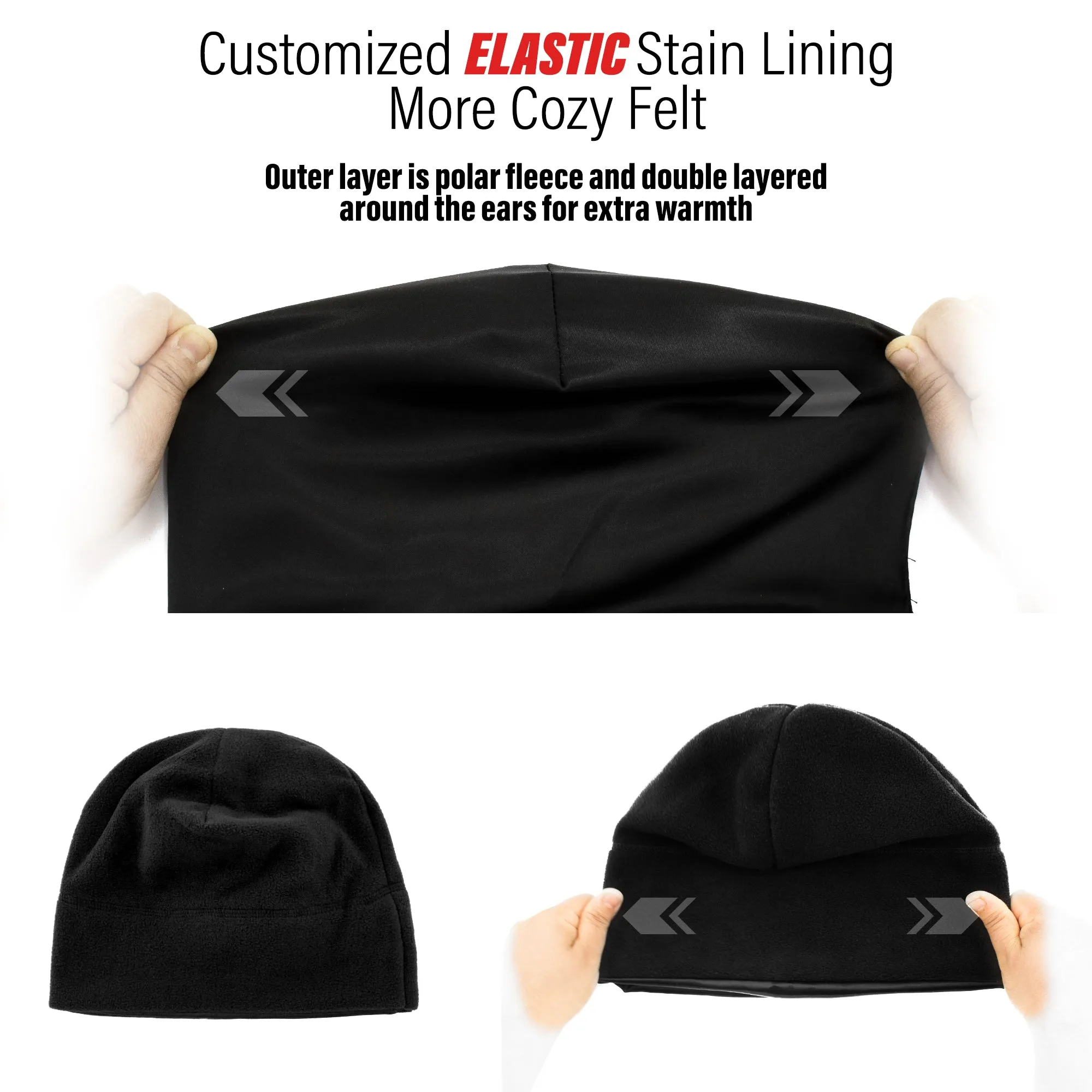Military Watch Cap - Black