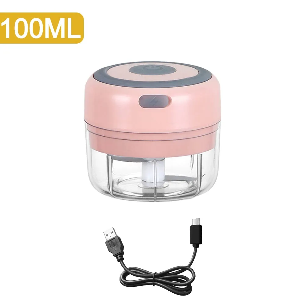 Mini Electric Garlic Chopper USB Charging Vegetable Crusher