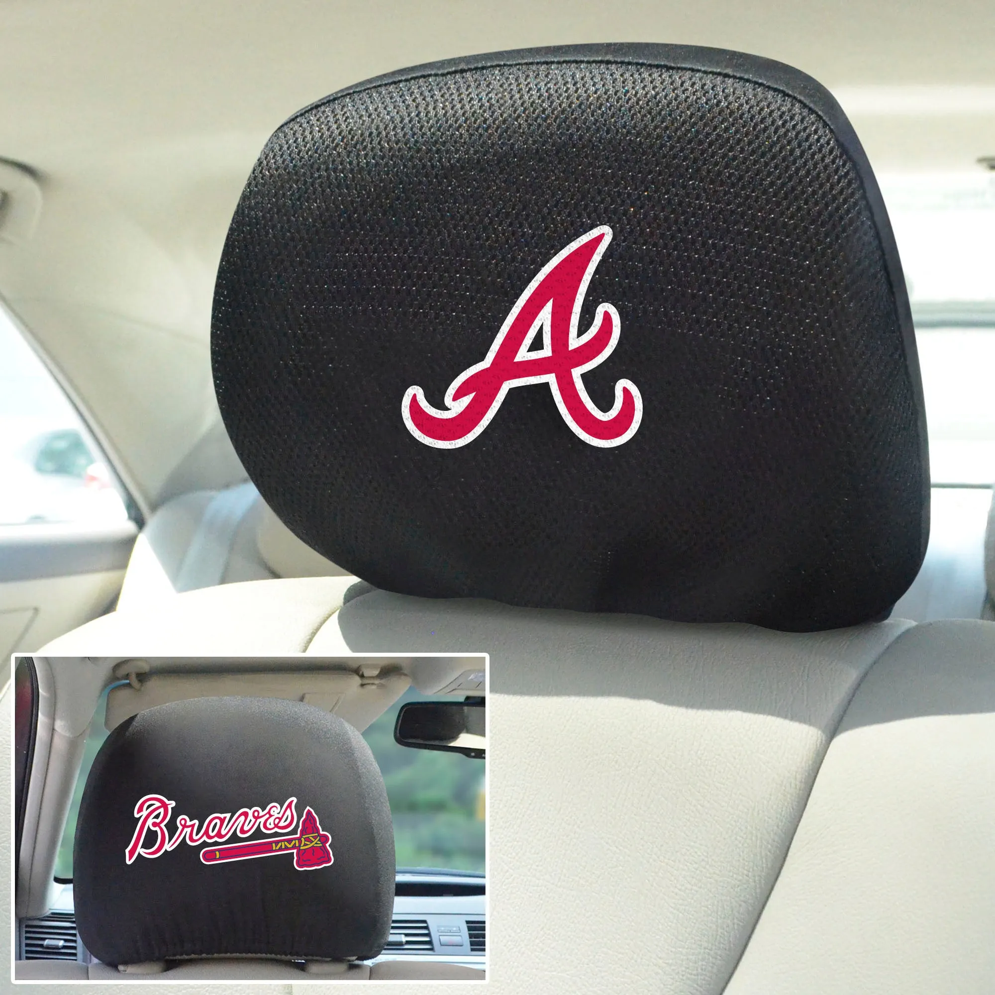 MLB - Atlanta Braves Head Rest Cover