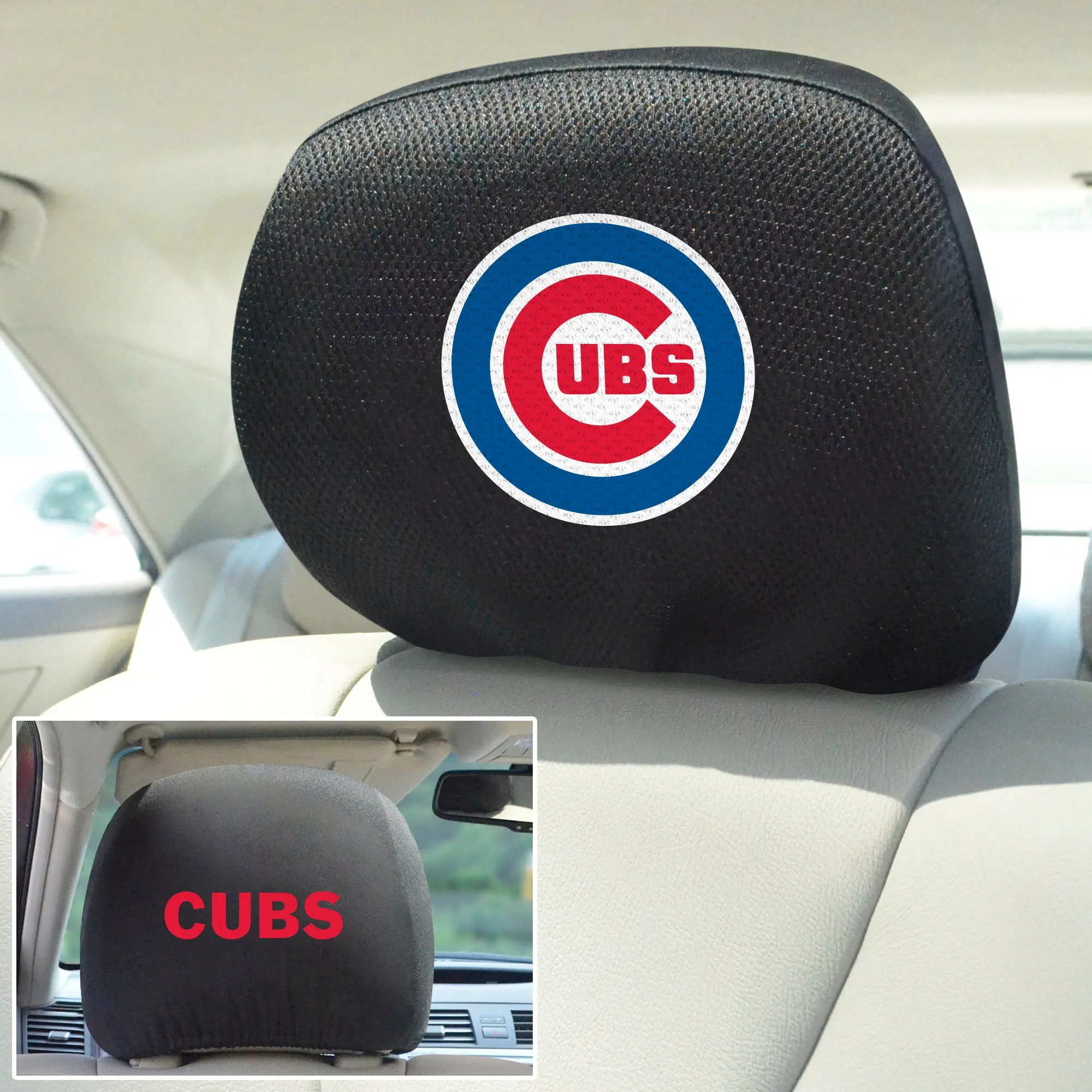 MLB - Chicago Cubs Head Rest Cover