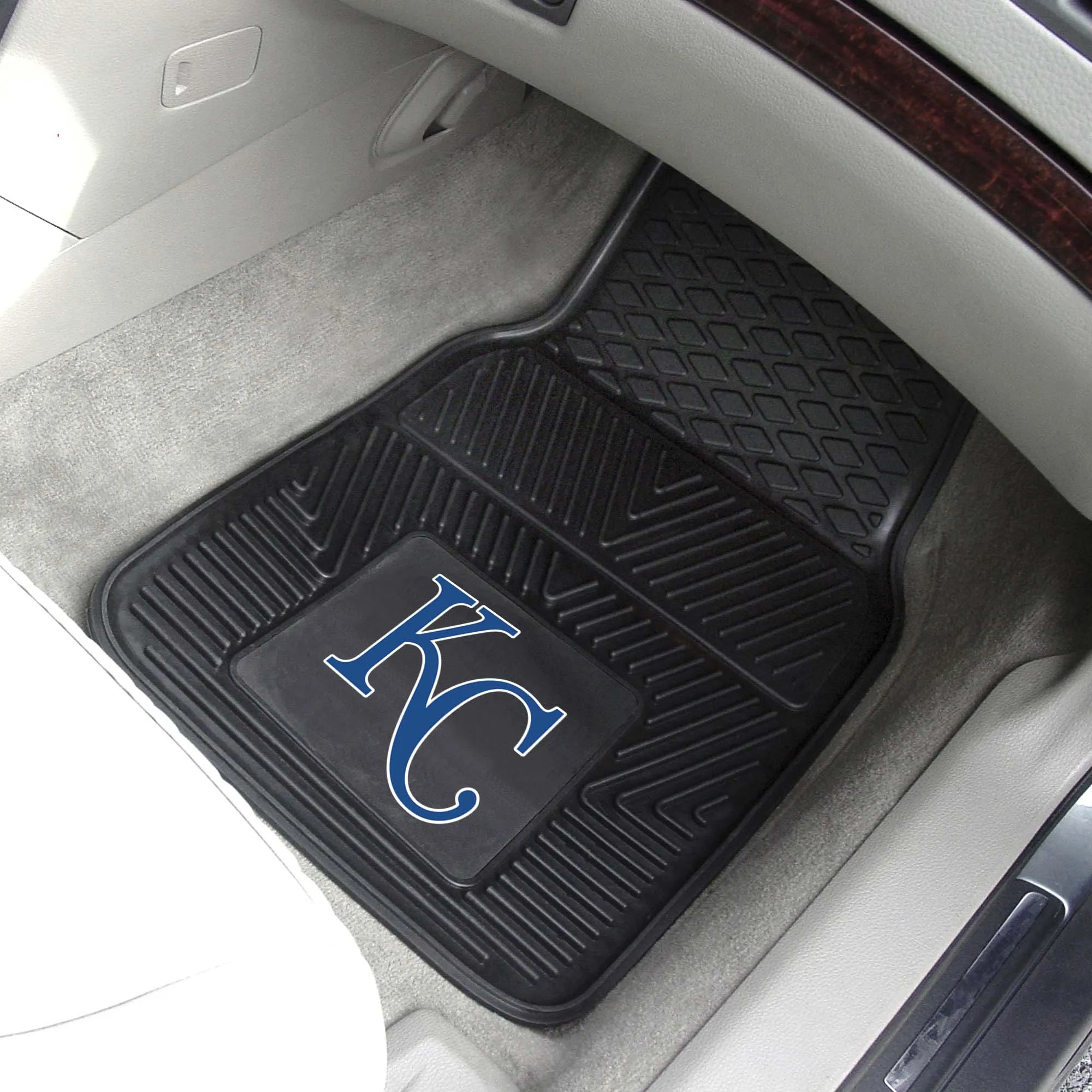 MLB - Kansas City Royals 2-pc Vinyl Car Mat Set