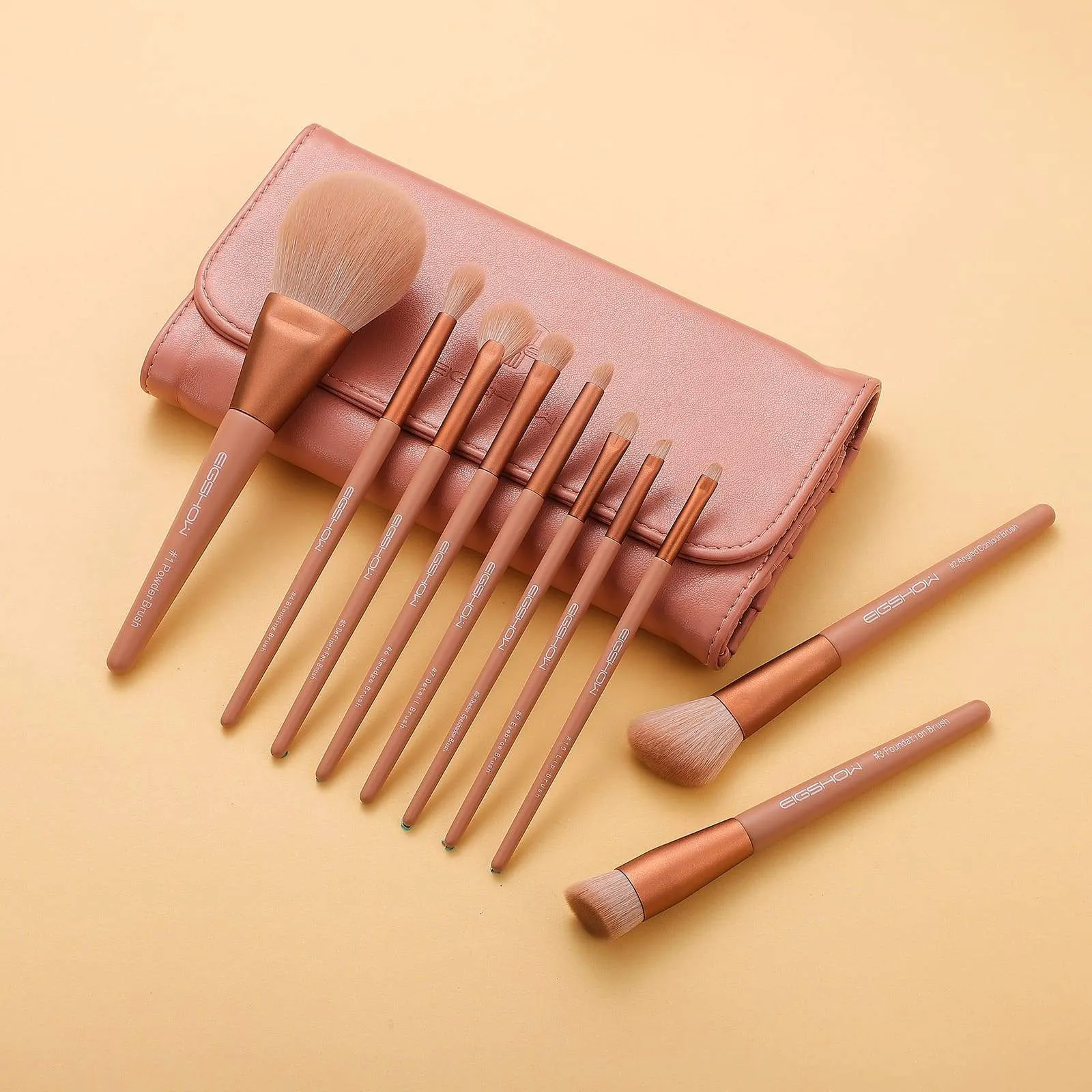 MORANDI SERIES -10 PCS READY TO ROLL BRUSH KIT-  CORAL