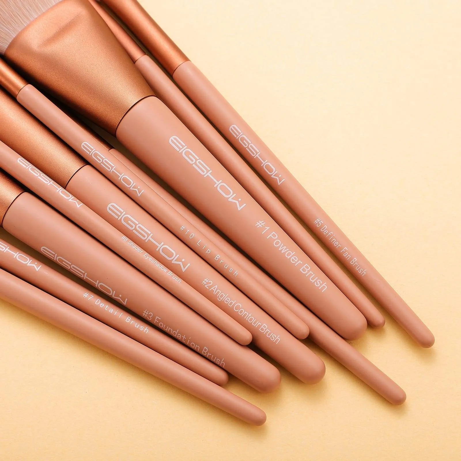 MORANDI SERIES -10 PCS READY TO ROLL BRUSH KIT-  CORAL