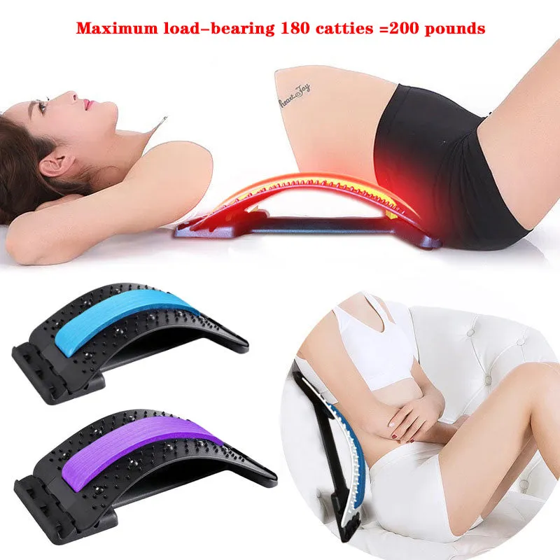 Multi-Level Adjustable Back Massager Stretcher