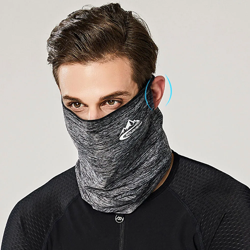 Multifunctional Sporty Neck Gaiter Face Shield with Nonslip Ear Loops and Carbon Filter, UV Protection Unisex Balaclava Headwear<br>&#128293; NEW ITEM &#128293;