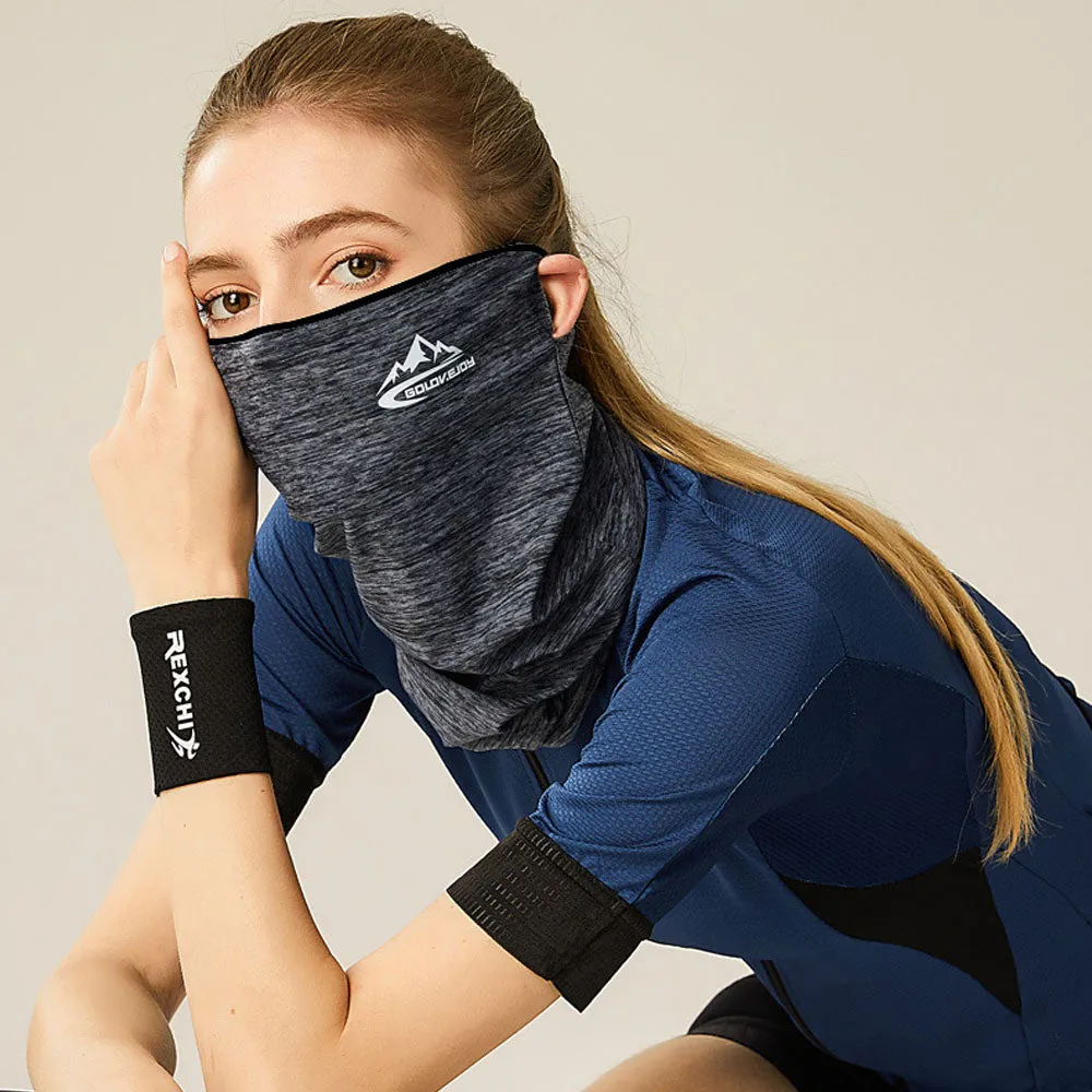 Multifunctional Sporty Neck Gaiter Face Shield with Nonslip Ear Loops and Carbon Filter, UV Protection Unisex Balaclava Headwear<br>&#128293; NEW ITEM &#128293;