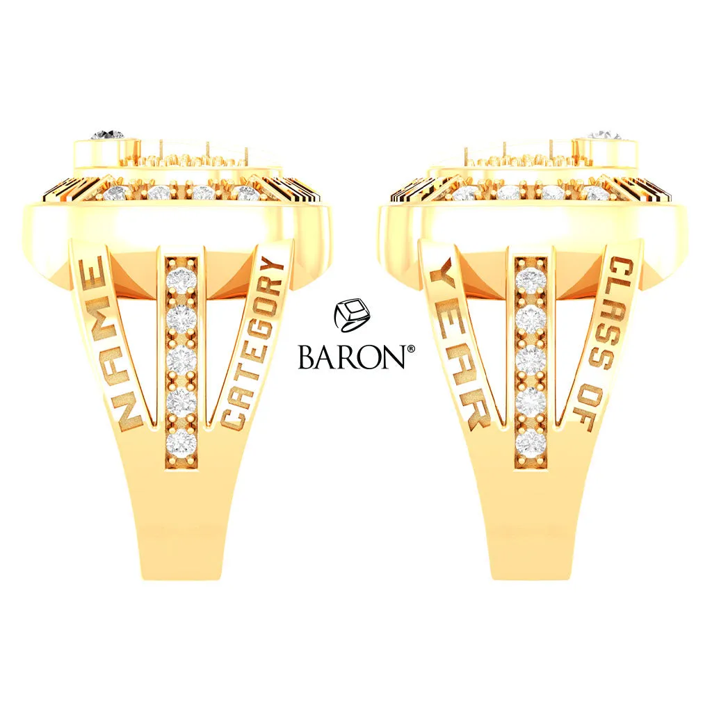 Naismith Basketball Hall of Fame - Class of 2024 Friends and Family Ring - Design 6.1