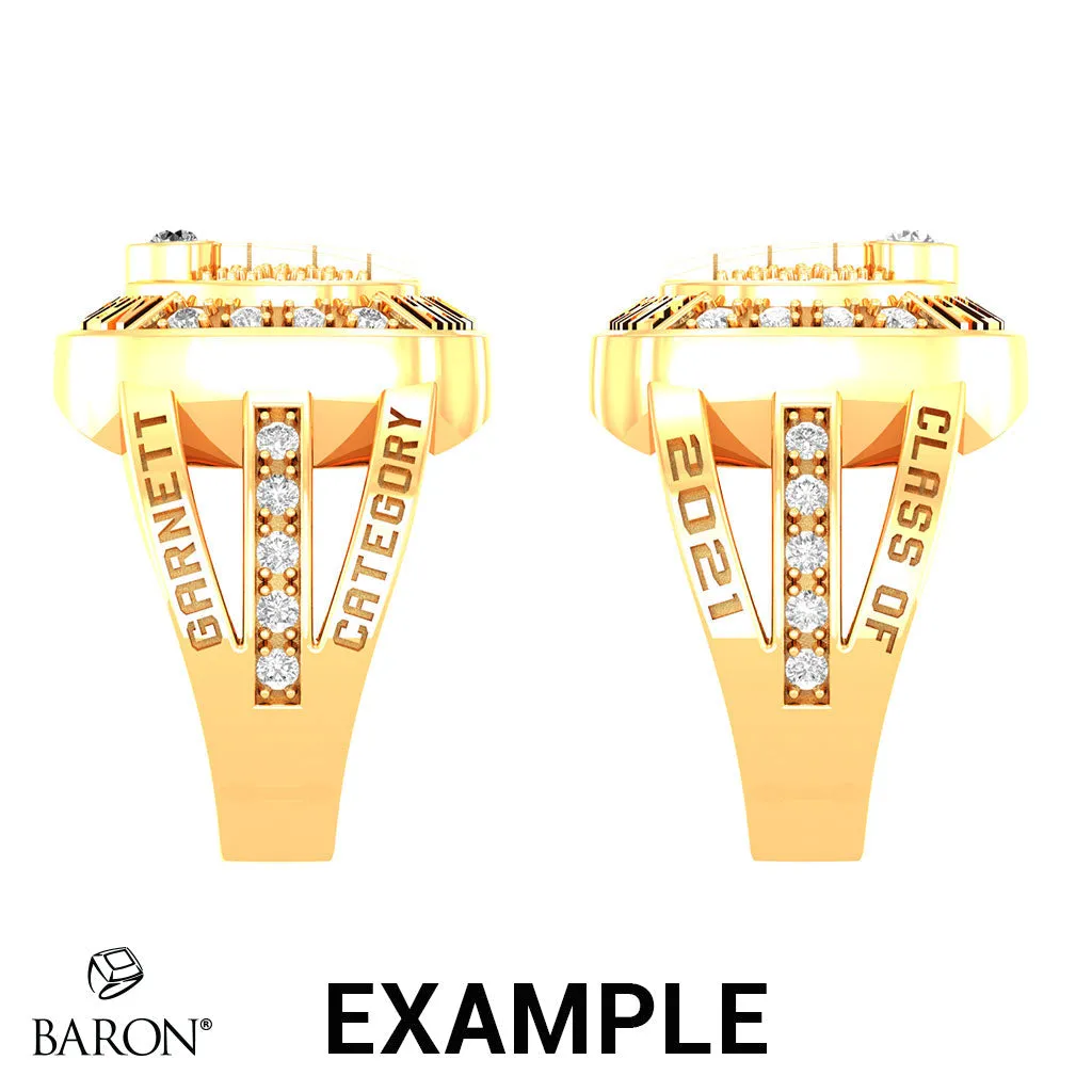Naismith Basketball Hall of Fame - Class of 2024 Friends and Family Ring - Design 6.1