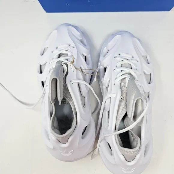 New Adidas Originals‎ adiFOM Q J Cloud White Youth Shoes Size 7 HQ1648 With Box.